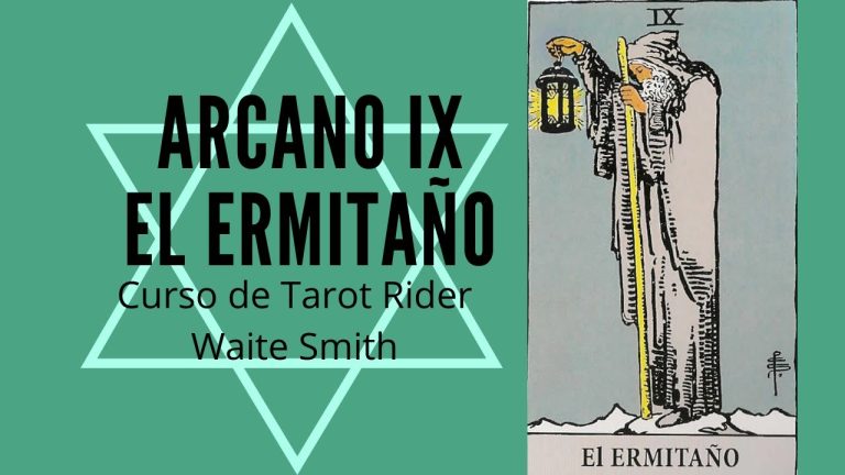 Descubre el enigmático arcano 9 del Tarot Rider